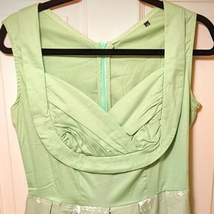 Gilda Green Alpine Swing Dress